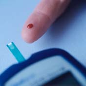 Prick-test: controllo della glicemia