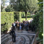 Visita dei Giardini del Quirinale con un gruppo di ipovedenti (lungo un percorso dedicato)